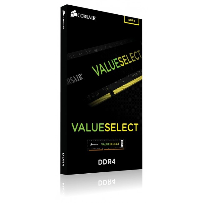 Corsair ValueSelect 16 GB, DDR4, 2666 MHz memory module 1 x 16 GB Corsair ValueSelect 16 GB, DDR4, 2666 MHz memory module 1 x 16 GB