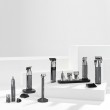 BaByliss Super-X Metal OT996E beard trimmer Battery 5 5 mm Wet & Dry Silver