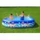 Inflatable pool+canopy 213x155x132 B54370