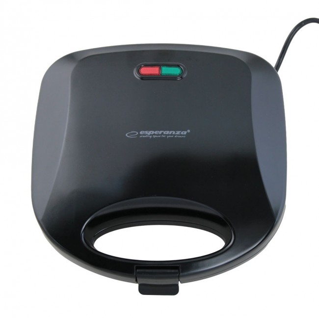 Esperanza EKT008 waffle iron 2 waffle(s) 1000 W Black