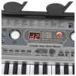 SUPRIMO 824 USB - keyboard with microphone for learning to play, designed for children