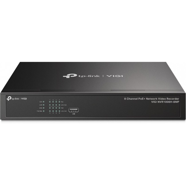 TP-Link VIGI 8 Channel PoE+ Network Video Recorder TP-Link VIGI 8 Channel PoE+ Network Video Recorder