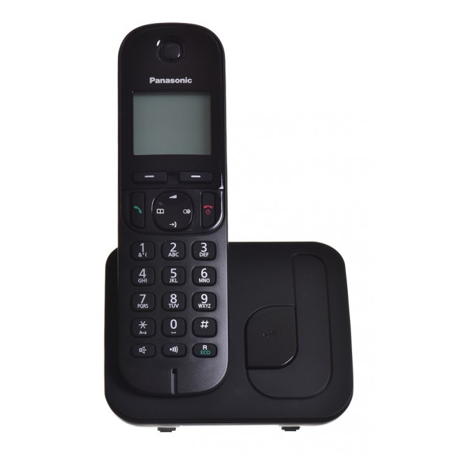 Panasonic KX-TGC 210 PDB DECT telephone Black Caller ID Panasonic KX-TGC 210 PDB DECT telephone Black Caller ID