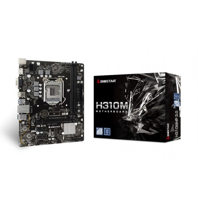 Biostar H310MHP 3.0 motherboard Intel H310 LGA 1151 (Socket H4) micro ATX