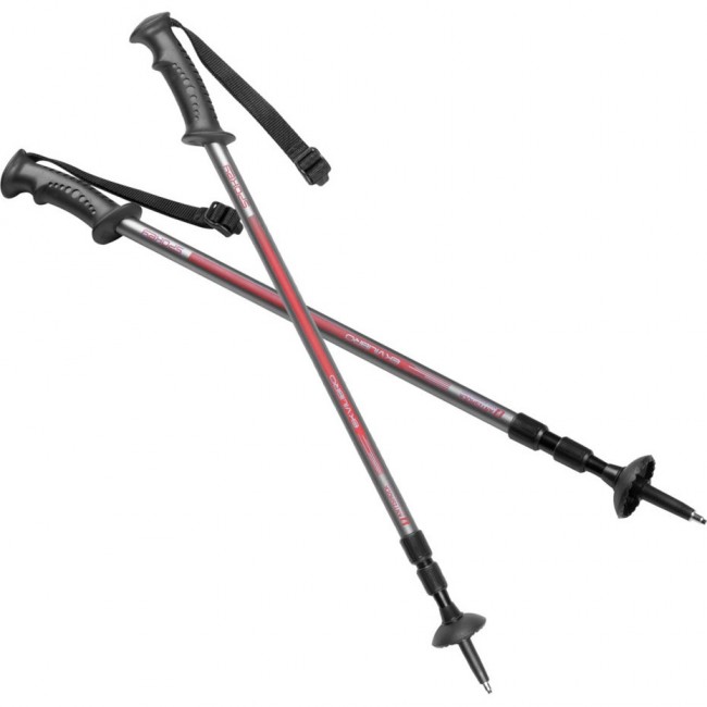 Trekking poles Spokey Ekvilibro GY RD grey-red 924976