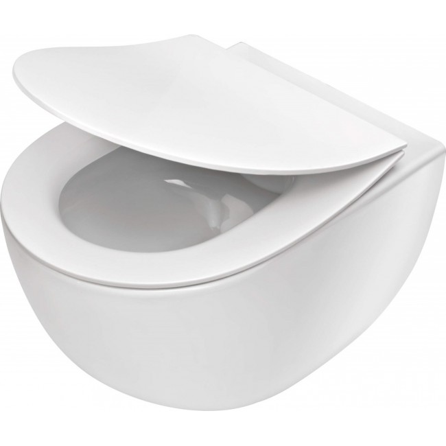 Rimless wall-hung toilet Rimless wall-hung toilet
