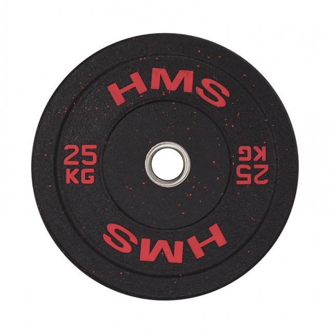 HMS Fitness HTBR25 1 pc(s) Olympic Rubber-coated weight disc HMS Fitness HTBR25 1 pc(s) Olympic Rubber-coated weight disc