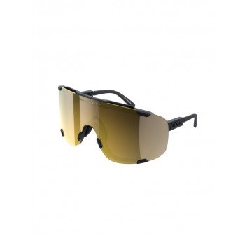 POC Devour sunglasses black - Clarity Road/Partly Sunny Gold cat 2