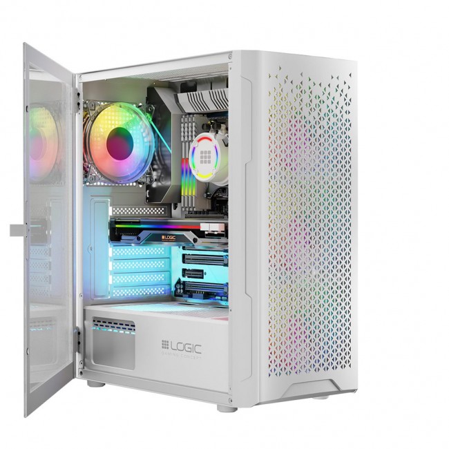 Logic ARAMIS ARGB MINIDI USB 3.0 Case White Logic ARAMIS ARGB MINIDI USB 3.0 Case White