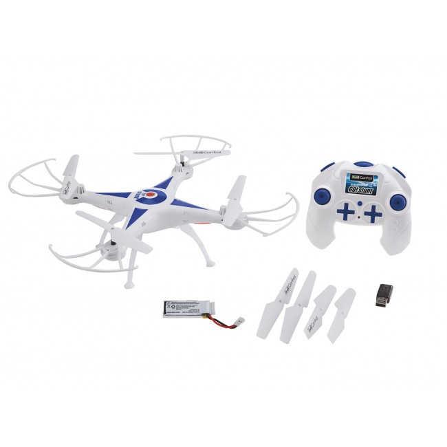 Revell GO! STUNT 4 rotors Quadcopter 380 mAh Blue, White Revell GO! STUNT 4 rotors Quadcopter 380 mAh Blue, White
