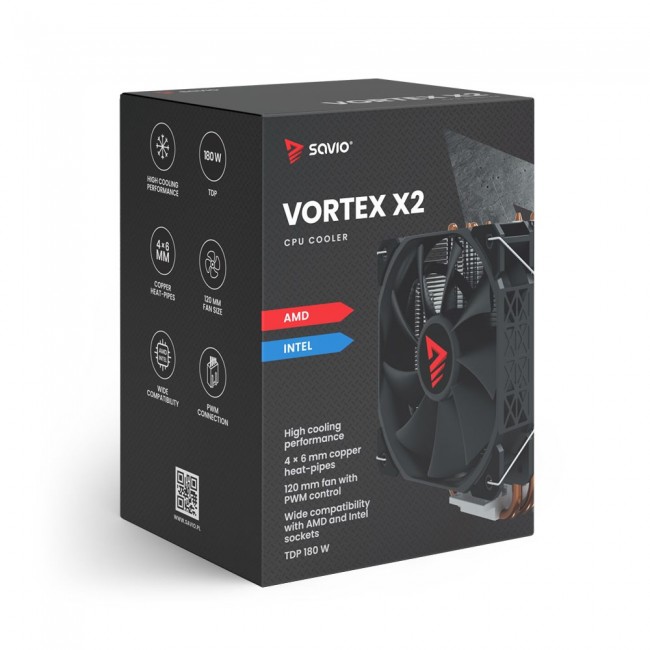 SAVIO VORTEX X2 CPU Cooler SAVIO VORTEX X2 CPU Cooler