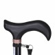 Adjustable walking stick ACTIONMED black