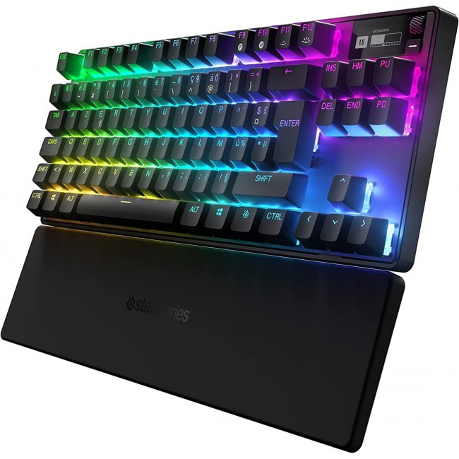 Steelseries Apex Pro TKL keyboard Gaming USB + RF Wireless + Bluetooth QWERTZ German Black Steelseries Apex Pro TKL keyboard Gaming USB + RF Wireless + Bluetooth QWERTZ German Black