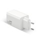 Charger GaN 1 x USB, 2 x USB-C Quick Charge 4+ 65W white Charger GaN 1 x USB, 2 x USB-C Quick Charge 4+ 65W white