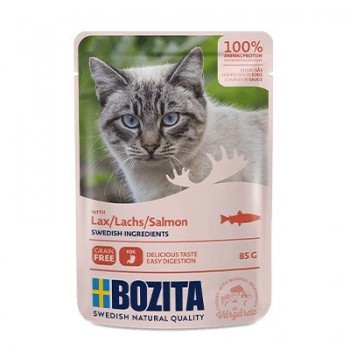 Bozita Pouch HiS Salmon 85g