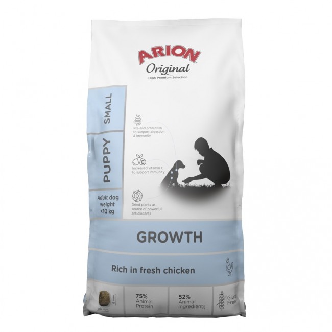 ARION Original Puppy Small Growth Chicken - dry dog food - 7kg ARION Original Puppy Small Growth Chicken - dry dog food - 7kg