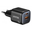 UNITEK Zeno Universal Black AC Fast charging Indoor