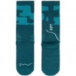 BUFF Merino MW Crew Socks MWC2 Socks, Blue-Turquoise L