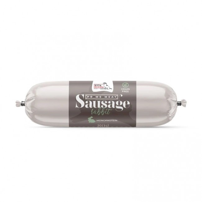 SYTA MICHA Prime Meat Sausage Rabbit - Dog treat - 80g