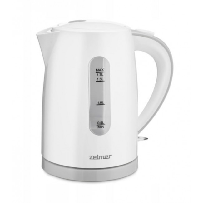 Zelmer ZCK7616S electric kettle 1.7 L 2200 W White