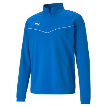 Puma teamRISE 1 4 Zip Top blue 657394 02 M