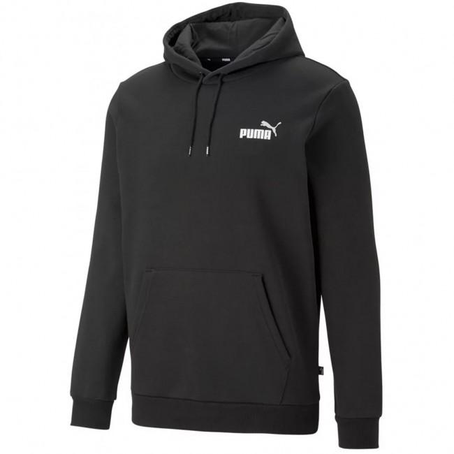 Puma ESS+ 2 Col Small Logo Hoodie FL black 674471 61 Puma ESS+ 2 Col Small Logo Hoodie FL black 674471 61