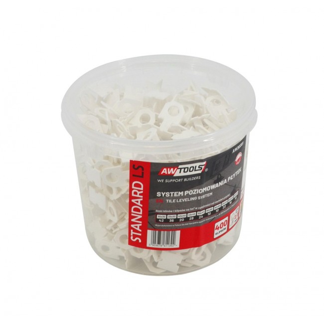 AWTOOLS AW30381 flooring spacer 400 pc(s) AWTOOLS AW30381 flooring spacer 400 pc(s)