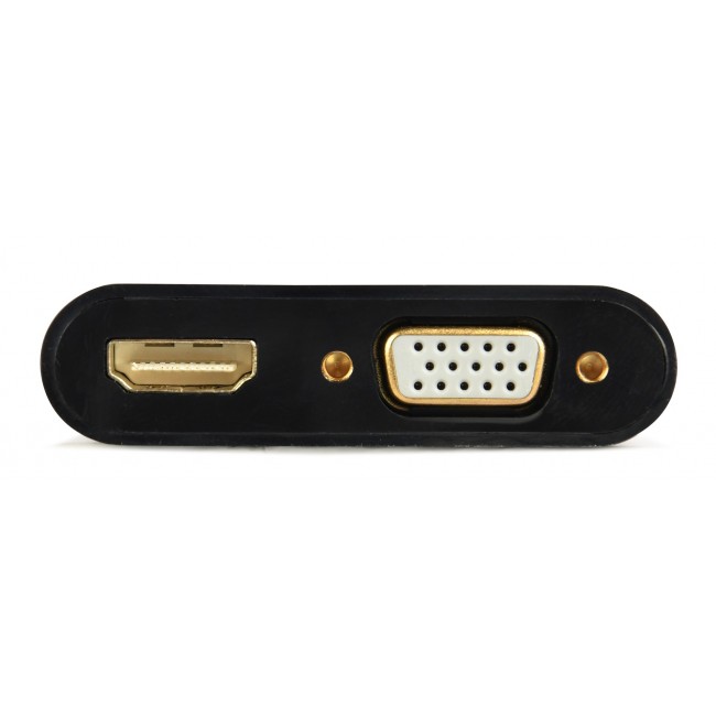 Gembird A-HDMIM-HDMIFVGAF-01 interface cards/adapter HDMI, VGA Gembird A-HDMIM-HDMIFVGAF-01 interface cards/adapter HDMI, VGA