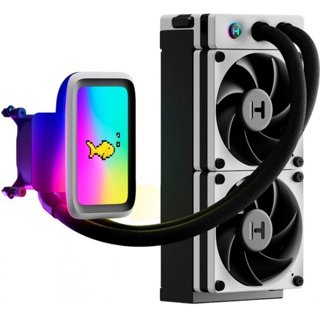 HYTE THICC Q60 Processor Liquid cooling kit 12 cm Black, White 2 pc(s) HYTE THICC Q60 Processor Liquid cooling kit 12 cm Black, White 2 pc(s)