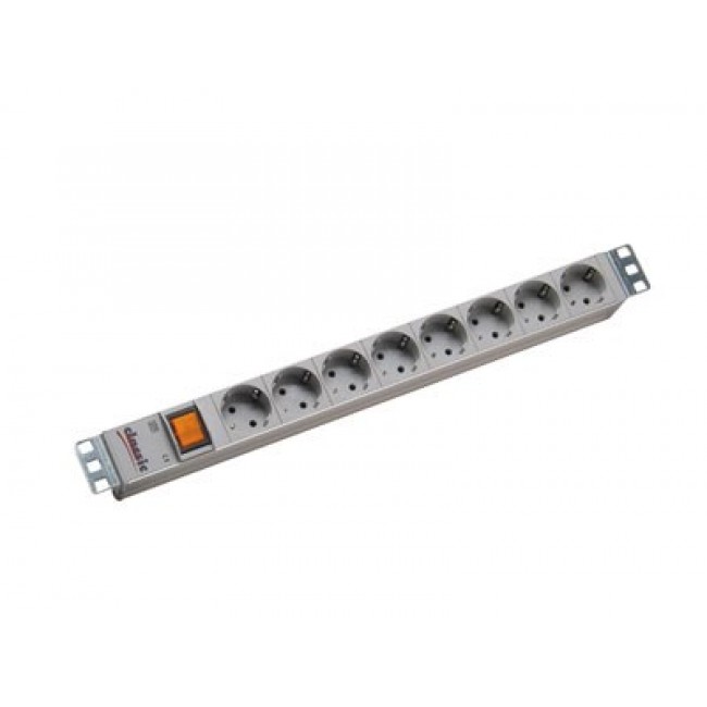 Bachmann Outlet strip 8-way 19'' power extension 1.5 m Bachmann Outlet strip 8-way 19'' power extension 1.5 m