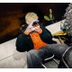 Polaroid Flip 79 x 79 mm Black, Orange, White