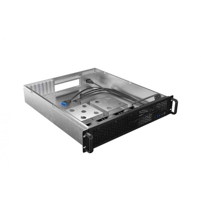 Module server case Lanberg SC01-5202-12B Rack (2U)