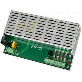 STABILIZED SWITCHED-MODE POWER SUPPLY FOR 4 HD CAMERAS Pulsar HPSDC-12V4X1A 12V/4A/4 1A/TOPIC