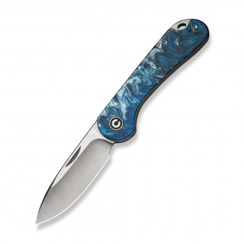 N Civivi Elementum Slip Joint 14C28N Blue Resin
