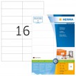 HERMA Labels Premium A4 105x37 mm white paper matt 3200 pcs. HERMA Labels Premium A4 105x37 mm white paper matt 3200 pcs.