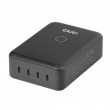 CLUB3D CAC-1933 4-Port USB-C Charging Station 240W GaN PD 3.1 + PPS + LED Display