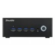 Shuttle Nano PC NA10H7, AMD Ryzen 7-8845HS APU, Radeon780M , 2xHDMI, 2xUSB-C 4.0(DP), 2x2.5Gbit LAN, 24/7 permanent operation, incl. VESA