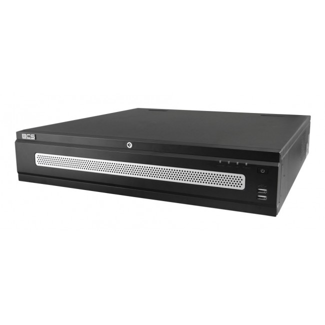 BCS BCS-L-NVR6408XR-A-8K-AI network video recorder 2U Black
