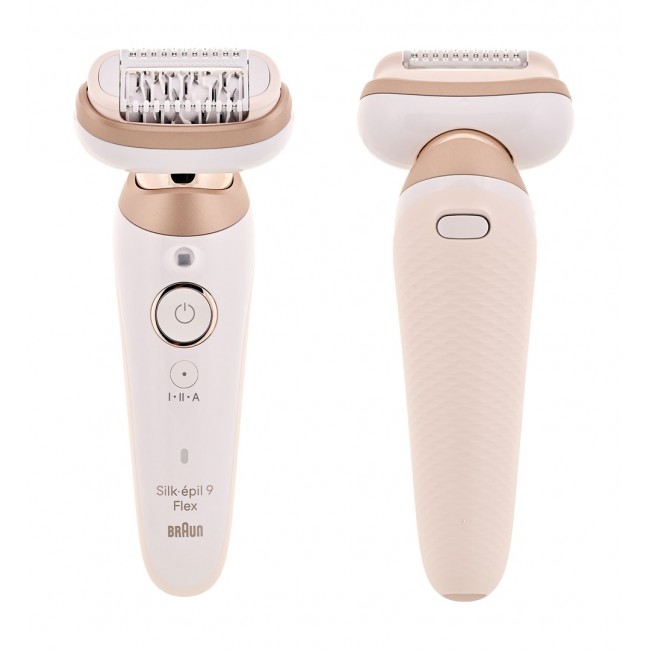 Braun Silk- pil 9 Silk pil 9 Flex 9-030 3D 40 tweezers White, Gold Braun Silk- pil 9 Silk pil 9 Flex 9-030 3D 40 tweezers White, Gold