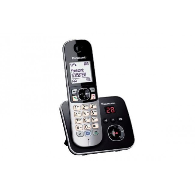 Panasonic KX-TG6821 DECT telephone Caller ID Black, Silver Panasonic KX-TG6821 DECT telephone Caller ID Black, Silver