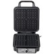 Adler AD 3083 waffle iron 4 waffle 1800 W Black, Silver