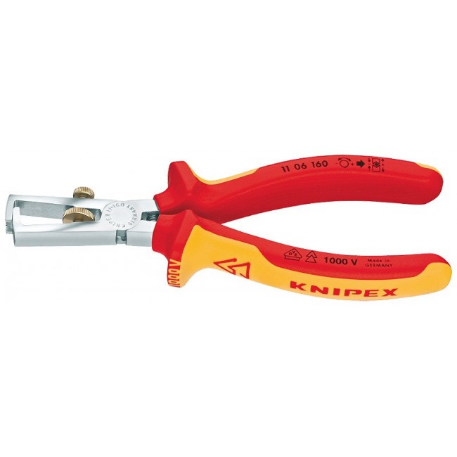 Knipex 11 06 160 cable stripper Orange, Red Knipex 11 06 160 cable stripper Orange, Red