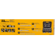 DEWALT ZESTAW KLUCZY 22el. 1/2 DEWALT ZESTAW KLUCZY 22el. 1/2