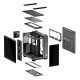ASUS TUF GAMING GT502 Horizon TG ARGB Black Midi Tower ASUS TUF GAMING GT502 Horizon TG ARGB Black Midi Tower