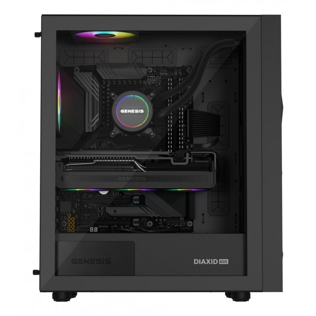 GENESIS NLG-2321 computer cooling system Computer case Liquid cooling kit Black GENESIS NLG-2321 computer cooling system Computer case Liquid cooling kit Black