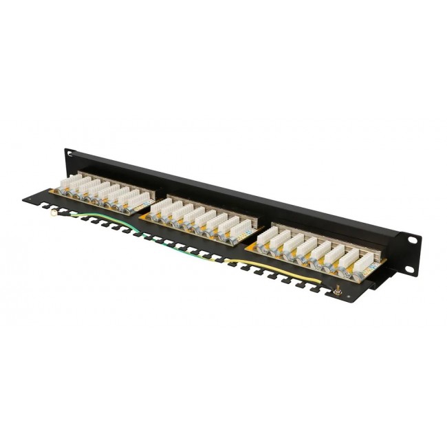 Extralink Patchpanel CAT5E STP V2 24 port Extralink Patchpanel CAT5E STP V2 24 port