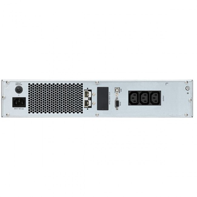 Infosec E3 Pro 1000 RT uninterruptible power supply (UPS) Double-conversion (Online) 1 kVA 900 W 3 AC outlet(s)