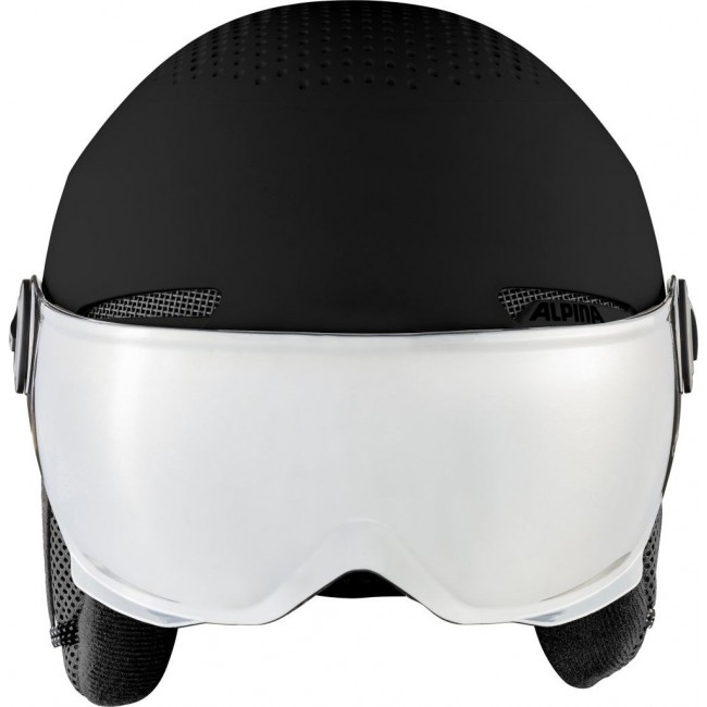 WINTER HELMET ALPINA ARBER VISOR Q LITE BLACK MATT 58-61 WINTER HELMET ALPINA ARBER VISOR Q LITE BLACK MATT 58-61