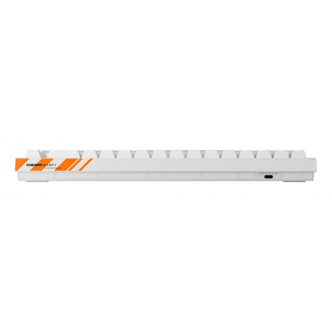 CHERRY K5 PRO TMR COMPACT keyboard Gaming USB QWERTZ German Orange, White