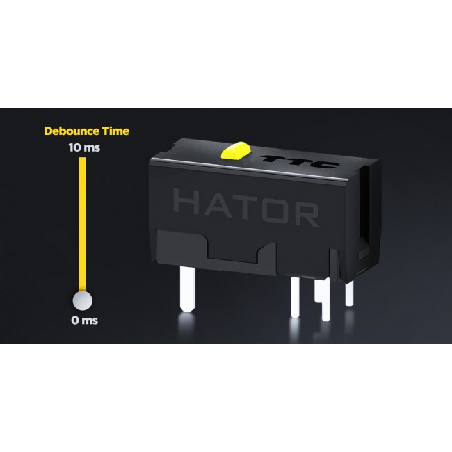 HATOR Quasar 3 Ultima 8K Wireless, Black/Violet HATOR Quasar 3 Ultima 8K Wireless, Black/Violet